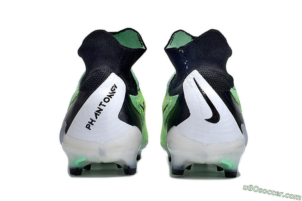 Nike Phantom GX Elite DF FG Firm Ground Soccer Cleats - Green/Black/White 5
