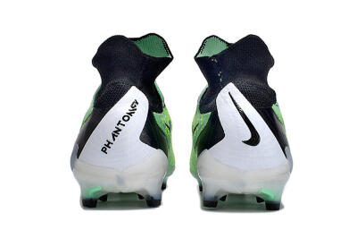 Nike Phantom GX Elite DF FG Firm Ground Soccer Cleats - Green/Black/White