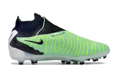 Nike Phantom GX Elite DF FG Firm Ground Soccer Cleats - Green/Black/White
