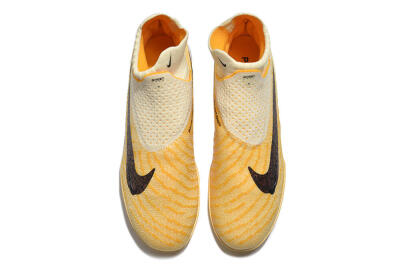 Nike Phantom GX Elite DF Link TF Artificial Turf Soccer Shoes - Yellow/Black/Brown
