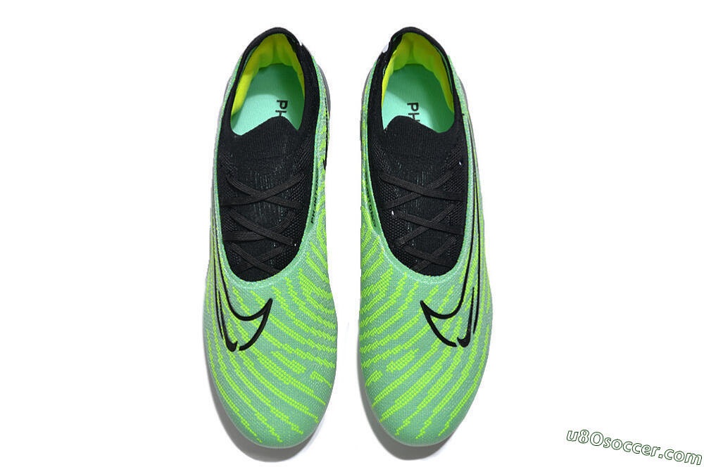 Nike Phantom GX Elite FG Firm Ground Soccer Cleats - Green/Black 4