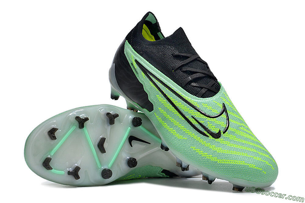 Nike Phantom GX Elite FG Firm Ground Soccer Cleats - Green/Black 3