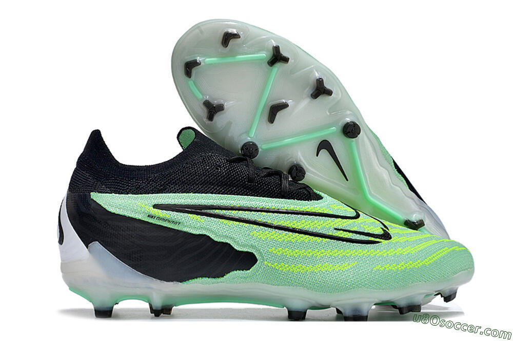 Nike Phantom GX Elite FG Firm Ground Soccer Cleats - Green/Black 1