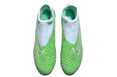 Nike Phantom GX DF Elite FG Firm Ground Soccer Cleats - Green/White/Blue