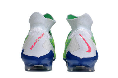 Nike Phantom GX DF Elite FG Firm Ground Soccer Cleats - Green/White/Blue