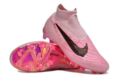 Nike Phantom GX Elite FG Firm Ground Soccer Cleats - Pink/Black/Gold