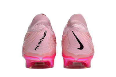 Nike Phantom GX Elite FG Firm Ground Soccer Cleats - Pink/Black/Gold