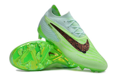 Nike Phantom GX Elite FG Firm Ground Soccer Cleats - Green/Black/Gold