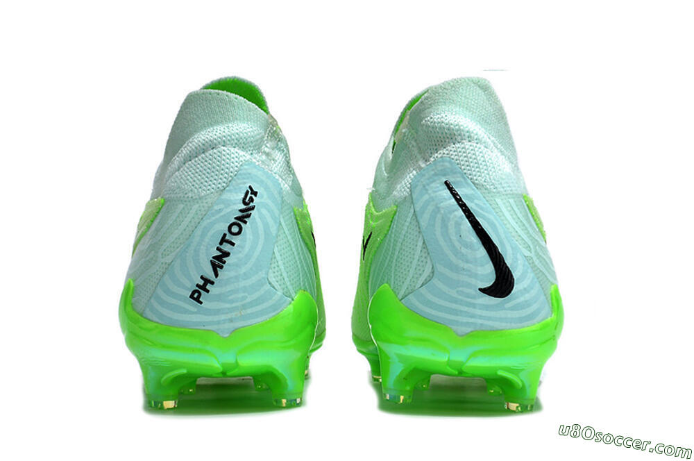 Nike Phantom GX Elite FG Firm Ground Soccer Cleats - Green/Black/Gold 5