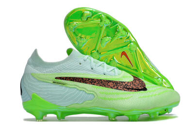 Nike Phantom GX Elite FG Firm Ground Soccer Cleats - Green/Black/Gold