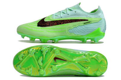 Nike Phantom GX Elite FG Firm Ground Soccer Cleats - Green/Black/Gold
