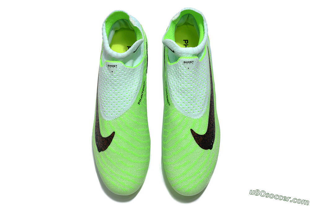 Nike Phantom GX DF Elite FG Firm Ground Soccer Cleats - Green/Black/Brown 4
