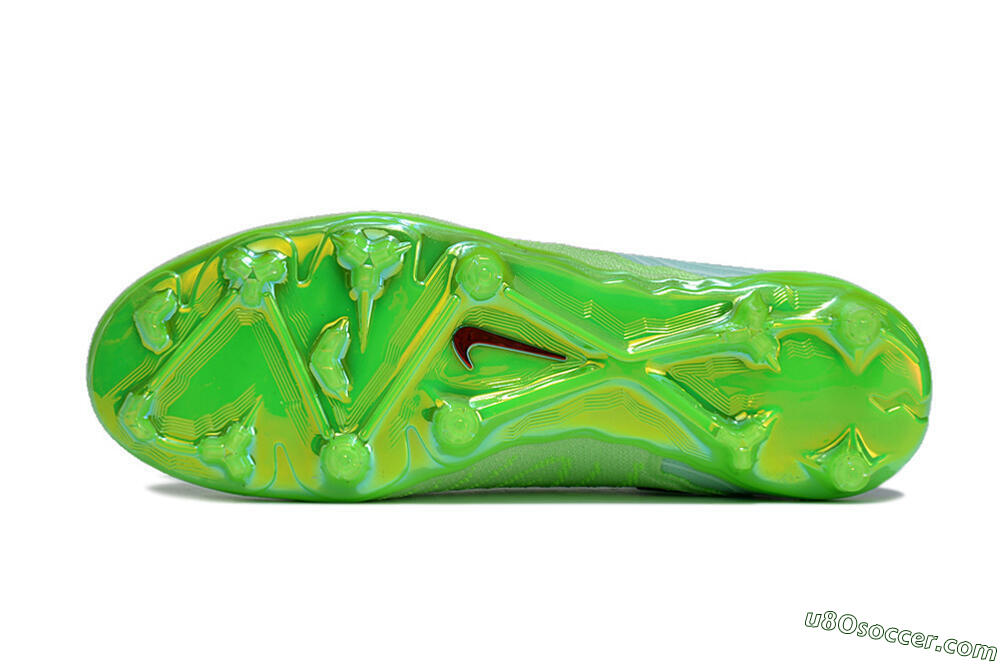 Nike Phantom GX DF Elite FG Firm Ground Soccer Cleats - Green/Black/Brown 6