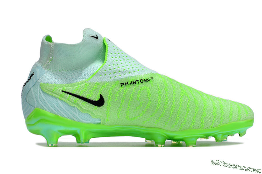 Nike Phantom GX DF Elite FG Firm Ground Soccer Cleats - Green/Black/Brown 7