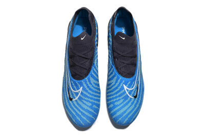 Nike Phantom GX Elite FG Firm Ground Soccer Cleats - Blue/White/Black