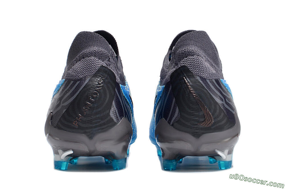 Nike Phantom GX Elite FG Firm Ground Soccer Cleats - Blue/White/Black 5