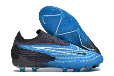 Nike Phantom GX Elite FG Firm Ground Soccer Cleats - Blue/White/Black