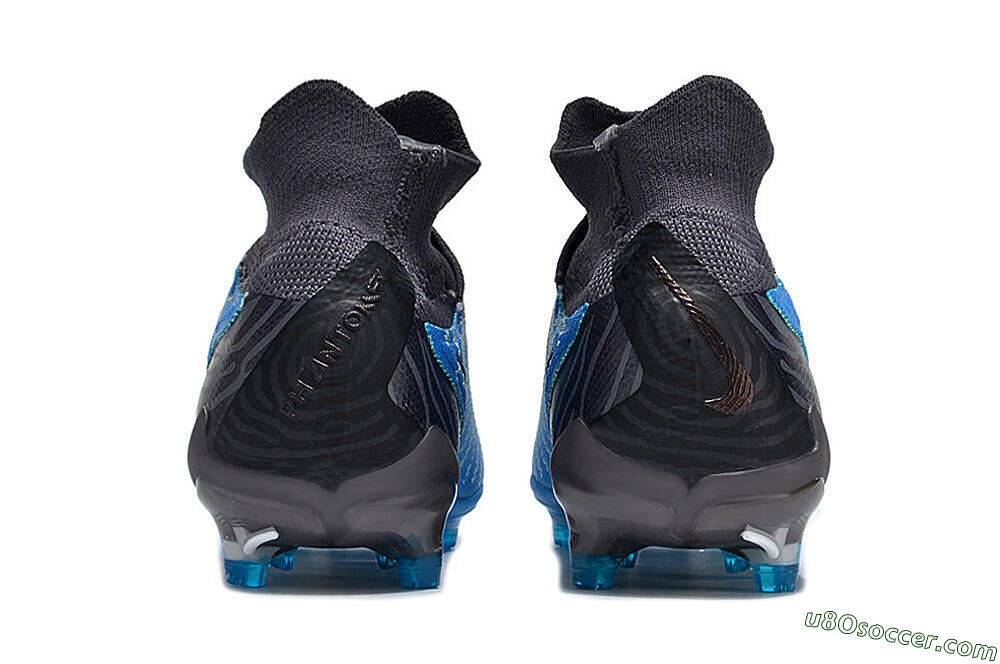 Nike Phantom GX DF Elite FG Firm Ground Soccer Cleats - Blue/White/Black 5
