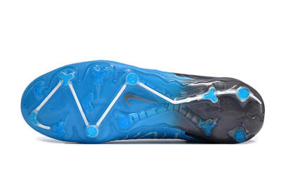 Nike Phantom GX DF Elite FG Firm Ground Soccer Cleats - Blue/White/Black