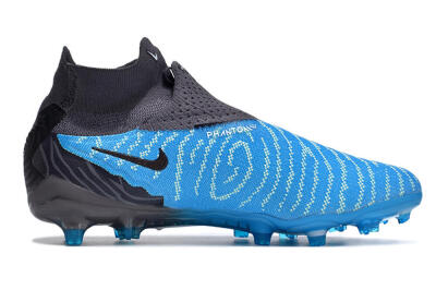 Nike Phantom GX DF Elite FG Firm Ground Soccer Cleats - Blue/White/Black