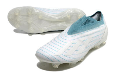Adidas X Speedportal+ FG Firm Ground Soccer Cleats - White/Blue