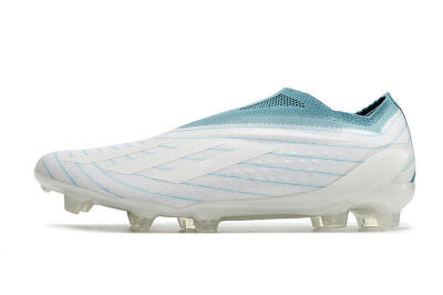 Adidas X Speedportal+ FG Firm Ground Soccer Cleats - White/Blue