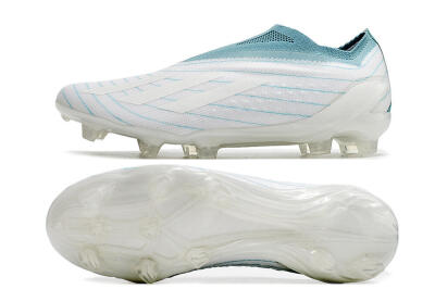 Adidas X Speedportal+ FG Firm Ground Soccer Cleats - White/Blue