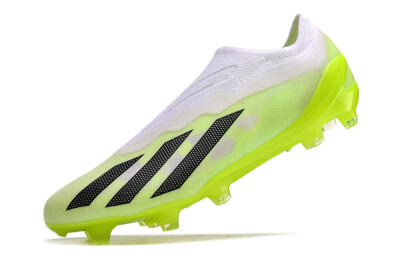 Adidas X Crazyfast.1 LL FG Firm Ground Soccer Cleats - Green/Black/White