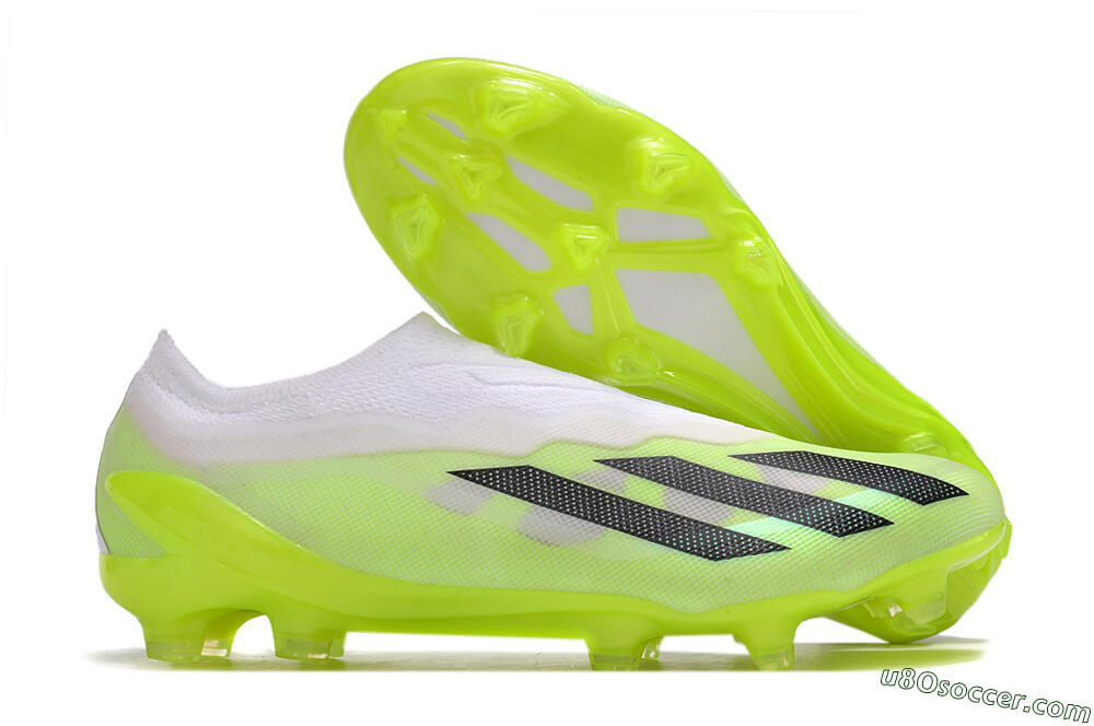 Adidas X Crazyfast.1 LL FG Firm Ground Soccer Cleats - Green/Black/White 1