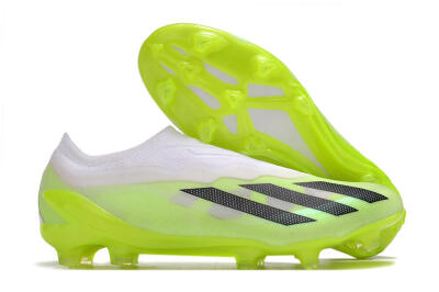 Adidas X Crazyfast.1 LL FG Firm Ground Soccer Cleats - Green/Black/White