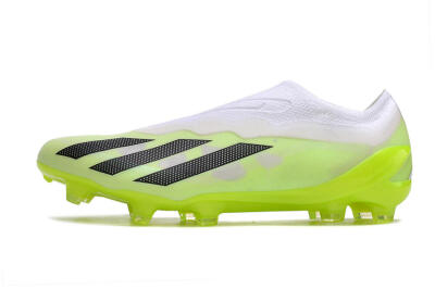 Adidas X Crazyfast.1 LL FG Firm Ground Soccer Cleats - Green/Black/White