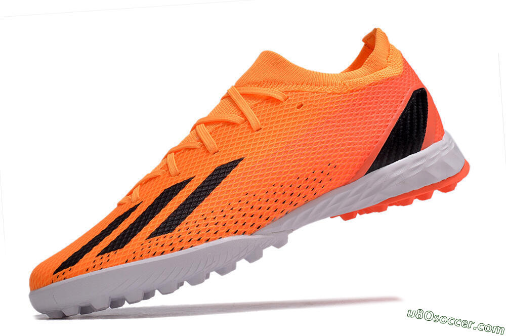 Adidas X Speedportal.3 TF Artificial Turf Soccer Shoes - Orange/Black/White 4
