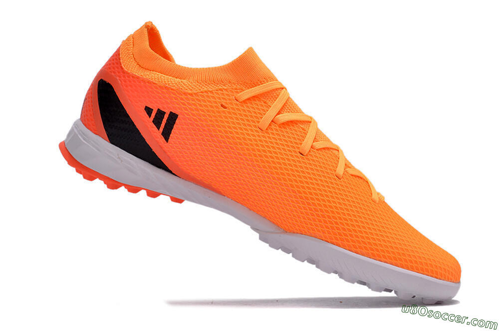 Adidas X Speedportal.3 TF Artificial Turf Soccer Shoes - Orange/Black/White 6