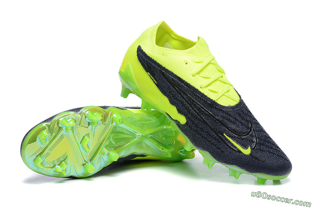 Nike Phantom GX Elite FG Firm Ground Soccer Cleats - Green/Black 4