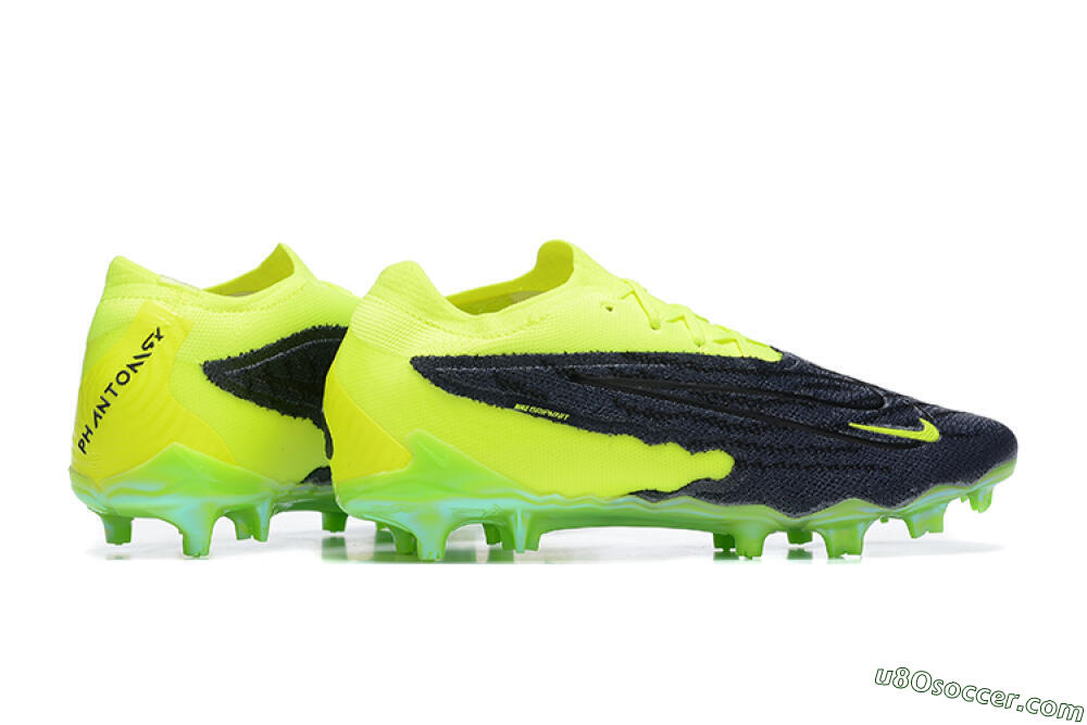 Nike Phantom GX Elite FG Firm Ground Soccer Cleats - Green/Black 8