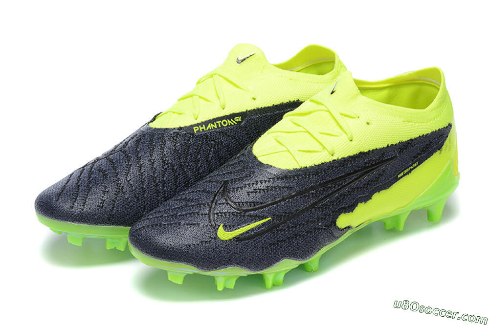 Nike Phantom GX Elite FG Firm Ground Soccer Cleats - Green/Black 9