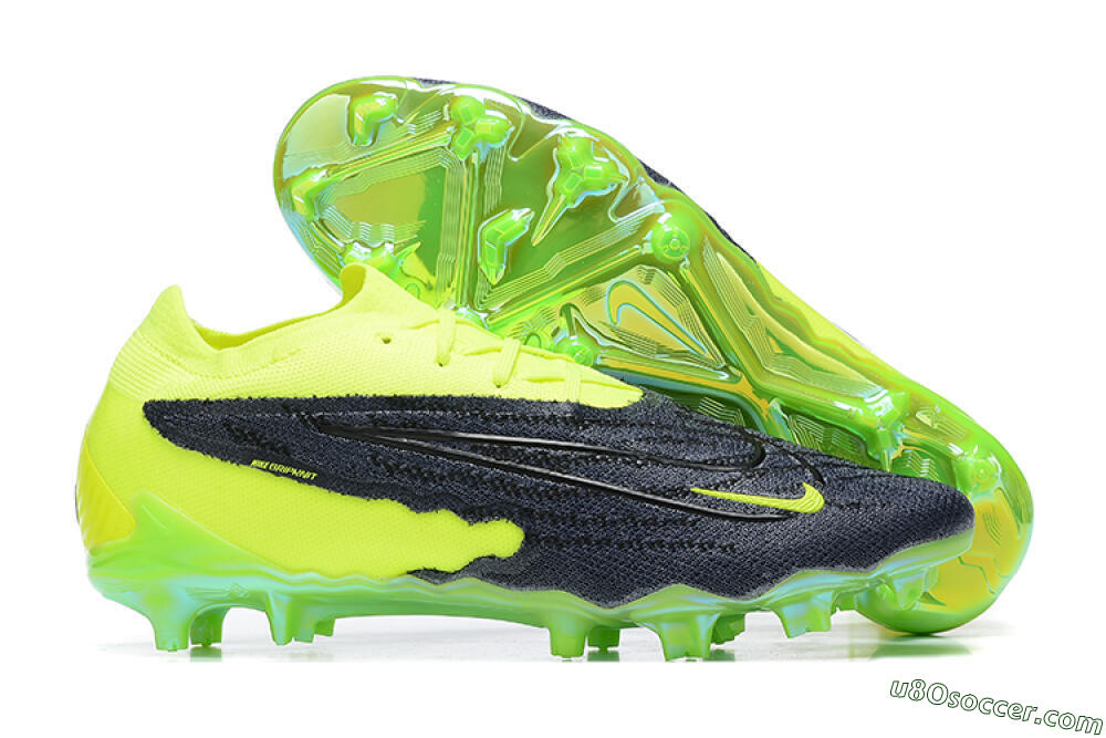 Nike Phantom GX Elite FG Firm Ground Soccer Cleats - Green/Black 1