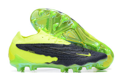 Nike Phantom GX Elite FG Firm Ground Soccer Cleats - Green/Black