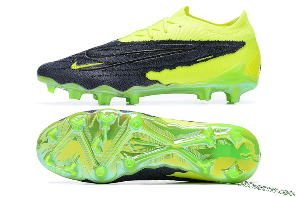 Nike Phantom GX Elite FG Firm Ground Soccer Cleats - Green/Black 0