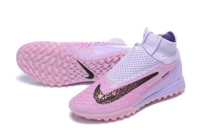 Nike Phantom GX Elite DF TF Artificial Turf Soccer Shoes - Purple/Pink/Black