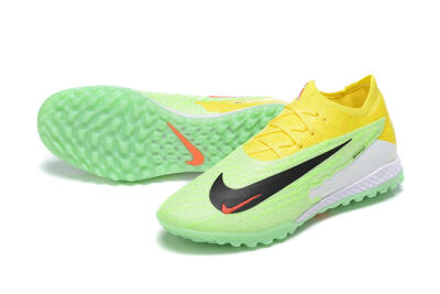 Nike Phantom GX Elite TF Artificial Turf Soccer Shoes - Green/Black/White/Yellow