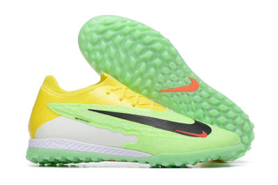 Nike Phantom GX Elite TF Artificial Turf Soccer Shoes - Green/Black/White/Yellow