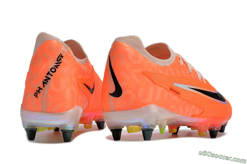 Nike Phantom GX Elite SG Soft Ground Soccer Cleats - Orange/Black 6
