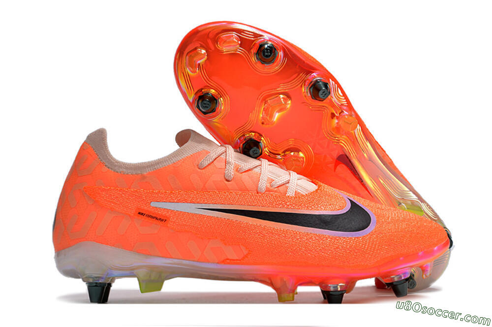 Nike Phantom GX Elite SG Soft Ground Soccer Cleats - Orange/Black 1