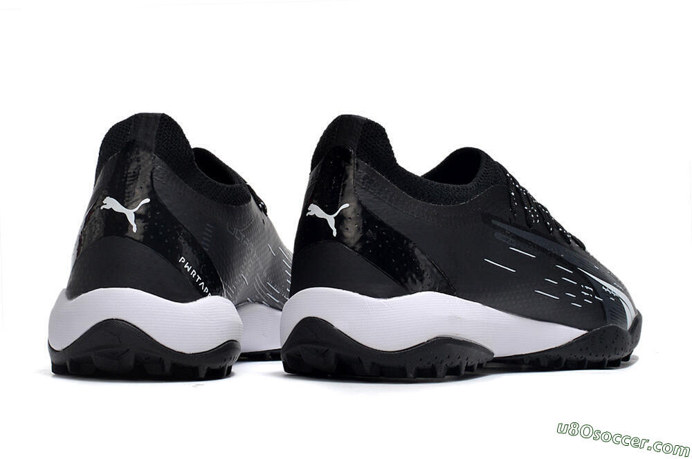 Puma Ultra Ultimate TF Artificial Turf Soccer Shoes - Black/White 6
