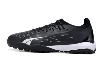 Puma Ultra Ultimate TF Artificial Turf Soccer Shoes - Black/White