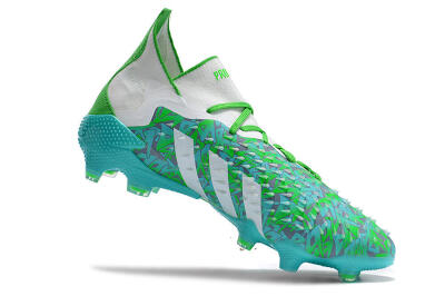 Adidas Predator Freak.1 FG Firm Ground Soccer Cleats - Blue/White/Grey
