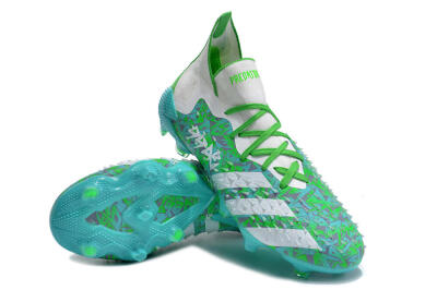 Adidas Predator Freak.1 FG Firm Ground Soccer Cleats - Blue/White/Grey