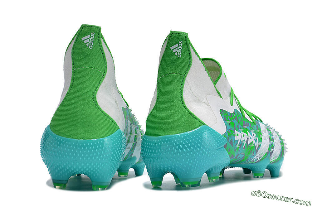 Adidas Predator Freak.1 FG Firm Ground Soccer Cleats - Blue/White/Grey 6