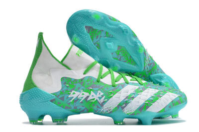 Adidas Predator Freak.1 FG Firm Ground Soccer Cleats - Blue/White/Grey